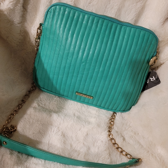 Rampage Teal Crossbody Bag - Picture 3 of 5